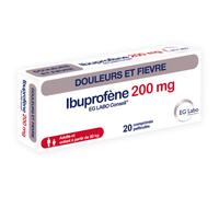 EG Conseil Ibuprofène 200mg Fièvre Et Douleurs 20 Comprimés