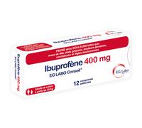 EG Conseil Ibuprofène 400mg Fièvre Et Douleurs 12 Comprimés