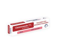 EG Labo Clotrimazole Crème 1% pour mycose vulvo-vaginale 20 g