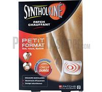 SyntholKiné Patch Auto-Chauffant Douleurs Musculaires Petit Format 2 Pièces