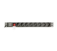 [EG-PDU-014-C14] GEMBIRD EnerGenie Rack Power Distribution Unit (8 Schuko soc...