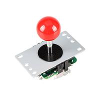 EG STARTS Red Arcade Classic Competition Bâton 5P Rocker 4-8 voies Joystick pour PC Xbox 360 PS2 PS3 Jeux Arcade DIY Kit Pièces Mame Jamma Machine Gaming