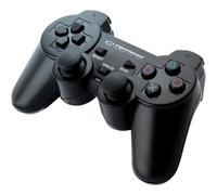 [EG106] ESPERANZA Manette de Jeu CORSAIR Filaire Vibrante PC, PS2, PS3 Noir