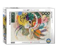 Eurographics Puzzle Courbe dominante de Wassily Kandinsky – 1000 pièces – Multicolore