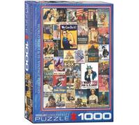 (EG60000937) - Eurographics Puzzle 1000 Pc - World War I/II Vintage Posters