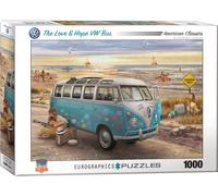 Eurographics Puzzle VW Bus L'Amour et l'espoir 1000 pièces