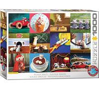 Puzzle 1000 pièces Eurographics - Souris drôles multicolore