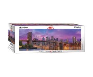 (EG60105301) - Puzzle 1000 pièces Eurographics - Brooklyn Bridge New York