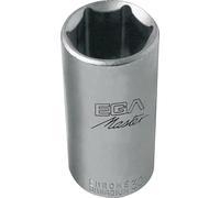 Ega Master 67683 - Douille 1/4" - 1/2" Serie Longue (6 Pans)