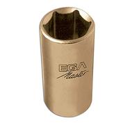 Ega Master 78792 - Douille 1/4" - 3/8" Serie Longue Anti-Deflagrante Al-Bron. (6 Pans)