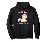 Egal Was Ich War's Nicht Unschuldig Humour Süße Einhorn Sweat à Capuche