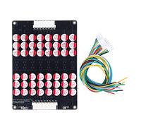 Égaliseur Actif de Batterie 12S à 16S, Lifepo4 Lithium Lipo Battery Energy Active Equalizer, 1.8V à 4.5V 0 à 5.5A Equalizer Lifepo4 Li ION Lithium Lipo Board avec Câble pour LTO LPO LFP NCM