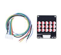 Égaliseur actif de batterie 5 A Équilibreur de cellules universel pour batteries au lithium LTO LFP LPO NCM, haute précision 5 mV, faible courant de sommeil 0,1 mA, largeur de 1,8 V à 4,5 V (4-5S)