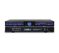 Égaliseur audio 22 bandes, égaliseur graphique stéréo double canal avec 10 effets préréglés et réglage des graves/médiums/aigus pour le réglage hi-fi à domicile, le mixage en studio d'enregistrement