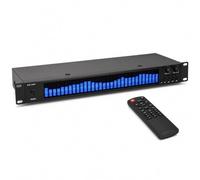 Égaliseur Audio À 31 Bandes avec Affichage Spectral, Processeur Sonore Rackable 1u avec Bluetooth 6.0, Lecture USB, 5 Modes Eq, Entrées RCA/Optique/coaxial, Sorties RCA/XLR pour Audio Domestique