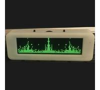 Égaliseur audio graphique, 7,9 cm pour OLED Music Spectrum Display Analyzer Indicateur de niveau audio 8 effets d'affichage VU mètre (vert)