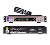 égaliseur Audio Hifi, égaliseur Graphique Stéréo Audio En 32 Bandes Avec Télécommande, Mode 12 Rythmes, Contrôle De Volume, Analyseur De Spectre Musical Pour Le Studio D'enregistrement à Domicil gold