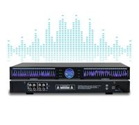 Égaliseur Audio numérique de 22 Bandes, égaliseur Graphique Professionnel, analyseur de Spectre Musical ， Égaliseur Graphique stéréo avec 10 Effets prédéfinis, réduction Automatique du Bruit