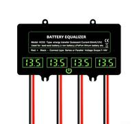 Égaliseur de batterie avec interrupteur optimisé - Protection Hc02 - 24 V - 48 V - Systèmes Lifepo4 - Équilibreur pour tension acide - Batteries Nicd - Module d'équilibre tactile automatique avec