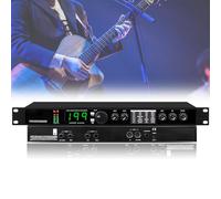 Égaliseur de processeur audio professionnel, réverbération numérique DSP avec 99 programmes prédéfinis, 199 effets sonores, traitement du signal 24 bits pour studio d'enregistrement