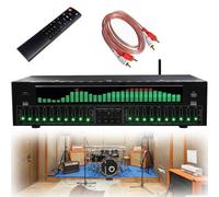 égaliseur Eq Professionnel, égaliseur Numérique 31 Bandes, Réglage Indépendant Double à 10 Segments, Bluetooth 5.3, Lecture Sans Perte à Partir De Clés Usb, Pour La Maison Et Le Studio