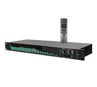 égaliseur Graphique Audio Stéréo, égaliseur Numérique 31 Bandes, avec Affichage du Spectre LED, Processeur Dsp Et Réduction du Bruit, 10 Effets Prédéfinis pour L'enregistrement en Studio