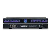 Égaliseur Graphique avec Analyseur de Spectre LED, Processeur Audio 10 Présélections avec Réduction Automatique du Bruit, Double Canal pour Usage Domestique et Studio