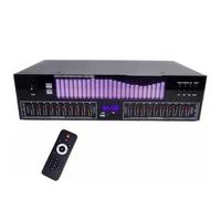 Égaliseur Graphique Hi-FI, Égaliseur Numérique 20 Bandes, Analyseur De Spectre avec Télécommande, Affichage LED du Spectre, 15 Styles Dynamiques, Fonction De Réduction du Bruit