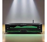 Égaliseur graphique numérique 31 bandes, analyseur de spectre audio Hifi, Bluetooth 5.4, coaxial, réduction du bruit, pour studio à domicile, concert, karaoké