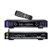 Égaliseur Graphique Numérique, Égaliseur Audio Hi-fi, Avec Bluetooth, Contrôle Du Volume, Affichage Du Spectre Musical À 32 Segments, Télécommande, 12 Motifs Rythmiques, Pour Studio C