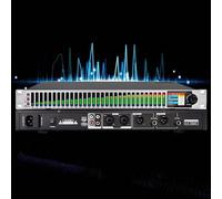 Égaliseur graphique stéréo 31 bandes avec traitement numérique DSP, réduction du bruit et décodage audio coaxial optique pour scène, studio, karaoké et analyse du spectre musical