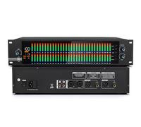 Égaliseur graphique stéréo 31 bandes - réglage haut, moyen, basse, 10 effets prédéfinis, réduction automatique du bruit, écran LCD HD pour studio d'enregistrement