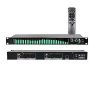 Égaliseur Graphique stéréo de 31 Bandes avec Affichage LED, processeur Audio numérique pour Home Studio, 21 préréglements, réduction de Bruit, Conception de Montage de Rack, entrées XLR RCA