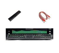 Égaliseur Graphique stéréo numérique, égaliseur Graphique 31 Bandes, processeur Audio numérique, avec 12 Modes de, réglage 10 Bandes, réduction Automatique du Bruit,(Green)