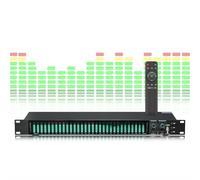 Égaliseur numérique 31 bandes, égaliseur graphique stéréo, égaliseur hifi home égaliseur de tuning, avec écran LCD, pour applications en direct, installations audio et utilisation en studio