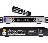 Égaliseur Numérique 32 Bandes, Égaliseurs Numériques Graphiques Stéréo, Affichage Spectre Musique LED, Avec Bluetooth, Contrôle Volume, Télécommande, 12 Rythmes, Pour Studio Enregistrement(A)