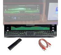 Égaliseur numérique à 31 bandes avec télécommande et câble audio - Améliorez le son de la maison et du studio avec 12 modes de rythme pour une expérience audio ultime