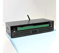 Égaliseur numérique avec égaliseur graphique stéréo, analyseur de spectre musical, Bluetooth 5.4, décodage audio coaxial optique et réduction du bruit pour une utilisation en studio d'enregistrement