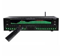 Égaliseur numérique avec égaliseur graphique stéréo, double réglage sans perte de 10 bandes, Bluetooth 5.4, décodage audio numérique coaxial optique, réduction du bruit pour utilisation en studio