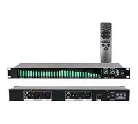 Égaliseur numérique, égaliseur audio graphique stéréo 31 bandes, 21 effets préréglés et réduction automatique du bruit, 5 modes de sélection, réglage des graves/médiums/aigus pour l'audio domestique