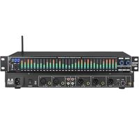 Égaliseur numérique stéréo 31 Bandes - Analyseur de Spectre Audio, contrôle Double Canal, Bluetooth 5.2, réglage des Basses/médiums/aigus, pour karaoké et chaîne Hi-FI