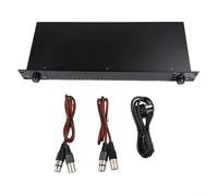 Égaliseur numérique stéréo graphique 31 bandes avec Noise Gate et pour contournement EQ pour la maison et le KTV, montage en rack 1U, entrées TRS XLR équilibrées, 220 V