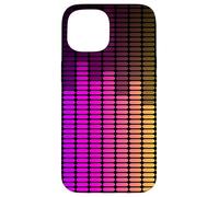 Égaliseur Rainbow Music Lover Sound Engineer Audio Pattern Coque pour iPhone 15