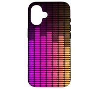Égaliseur Rainbow Music Lover Sound Engineer Audio Pattern Coque pour iPhone 16