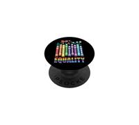 Égalité des Droits Livres Bienveillance Paix Amour Inclusion PopSockets PopGrip Adhésif