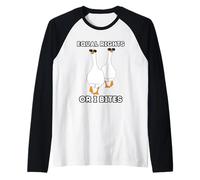 Égalité des Droits Ou Je Mords Manche Raglan