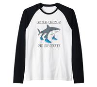 Égalité des Droits Ou Je Mords Manche Raglan