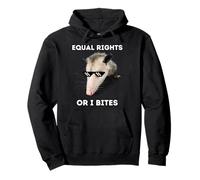 Égalité des Droits Ou Je Mords Sweat à Capuche