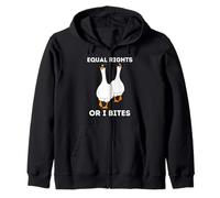 Égalité des Droits Ou Je Mords Sweat à Capuche