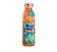 EGAN Stitch Bouteille d'eau - 500 ml en acier inoxydable - Bouteille isotherme à double paroi pour boissons chaudes et froides - Bouteille de voyage anti-fuite, respectueuse de l'environnement, motif